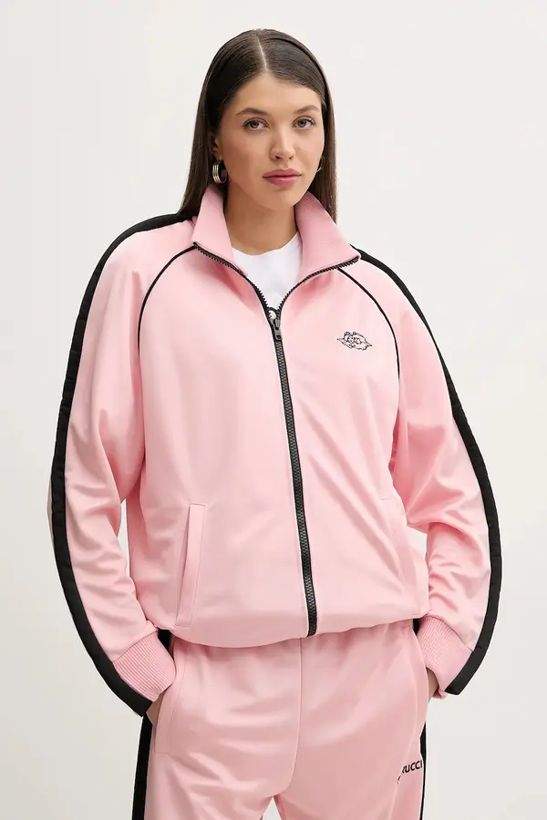 Fiorucci Dukserica Fiorucci Puffy Piping Angel Track Sweatshirt