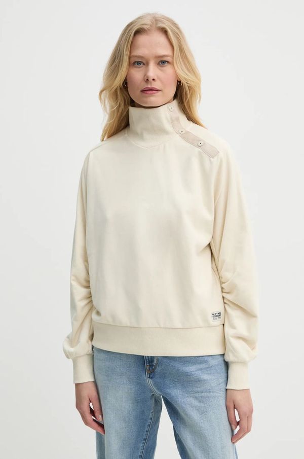 G-Star Raw Dukserica G-Star Raw za žene, boja: bež, bez uzorka, D25296-D704