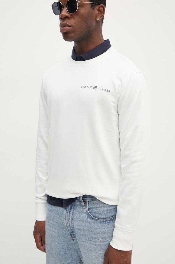 Gant Dukserica Gant za muškarce, boja: tamno plava, bez uzorka