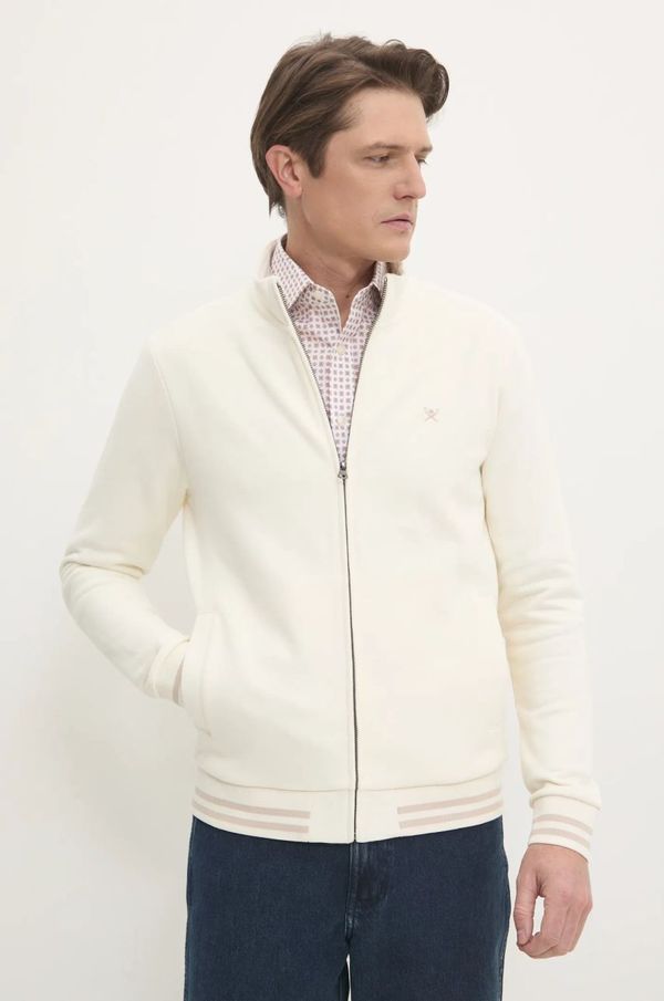 Hackett London Dukserica Hackett London za muškarce, boja: bež, bez uzorka, HM581313