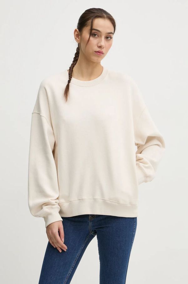 Hollister Co. Dukserica Hollister Co. za žene, boja: bež, bez uzorka, KI352-4218