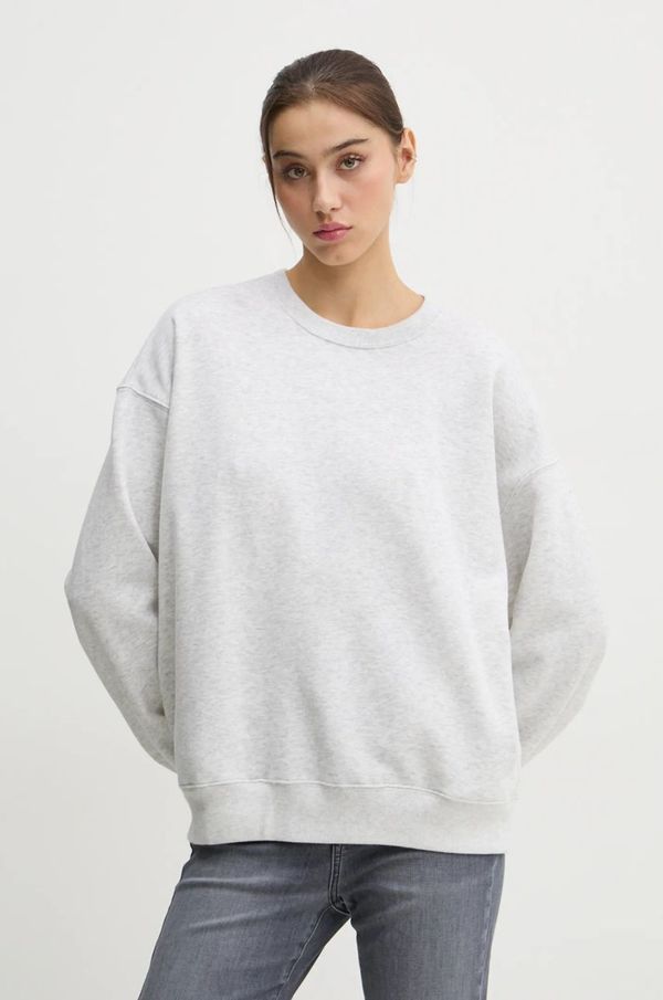 Hollister Co. Dukserica Hollister Co. za žene, boja: siva, melanž, KI352-4218