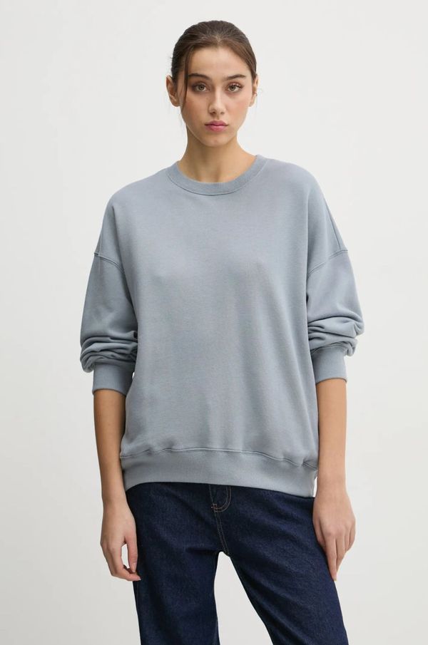 Hollister Co. Dukserica Hollister Co. za žene, boja: siva, s kapuljačom, s aplikacijom, KI352-4218