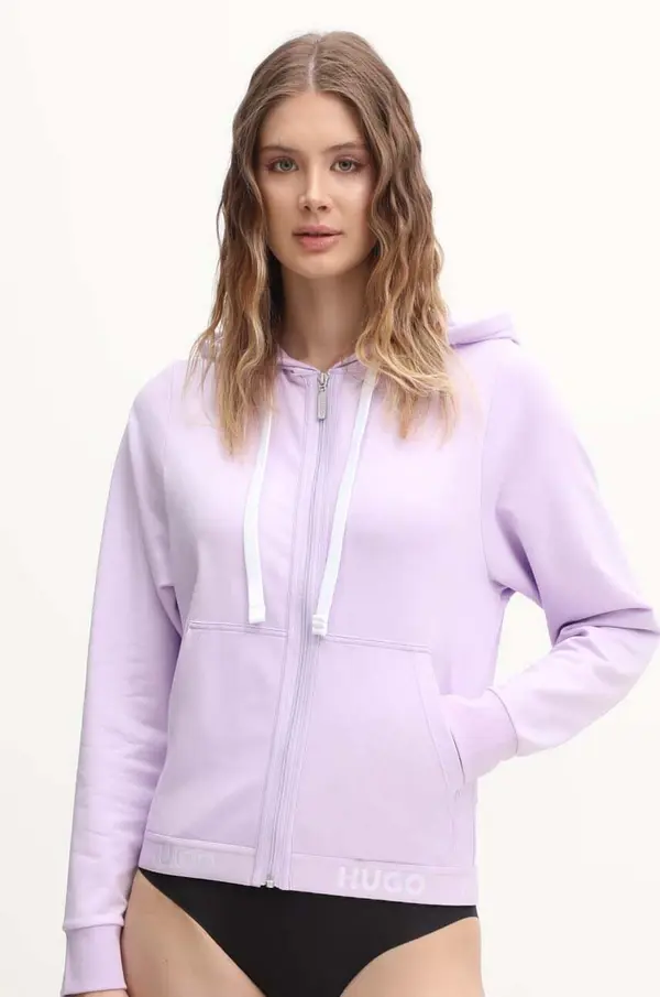 HUGO Dukserica HUGO  SPORTY LOGO_JACKET