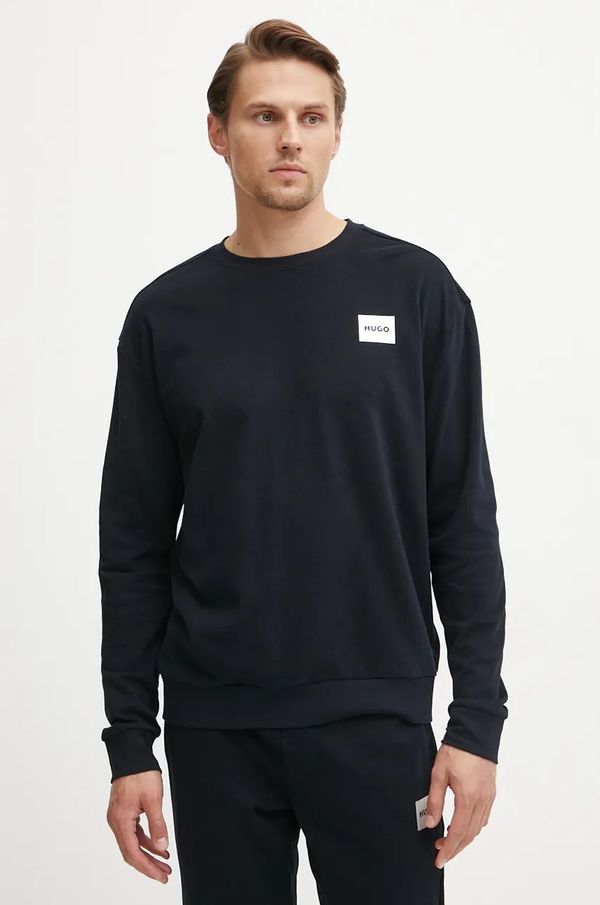 Hugo Dukserica HUGO za muškarce, boja: crna, bez uzorka, 50524787