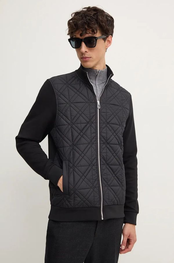 Joop! Dukserica Joop! za muškarce, boja: crna, bez uzorka, 30042923