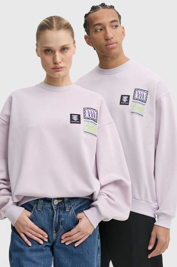 Kaotiko Dukserica Kaotiko boja: ljubičasta, s aplikacijom, AP018-01-G002