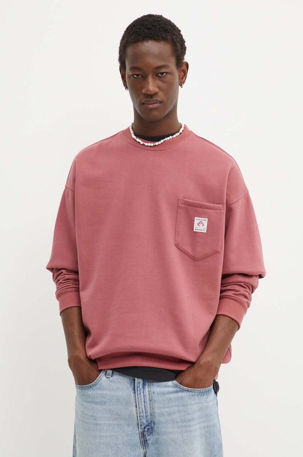 Kaotiko Dukserica Kaotiko boja: ružičasta, s aplikacijom, AP034-01-G002