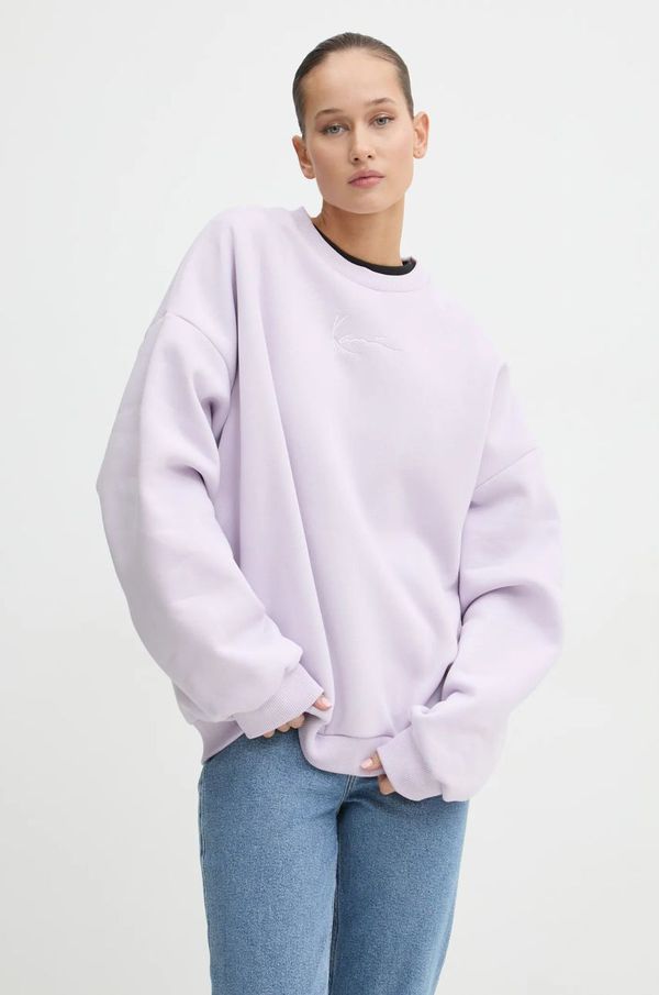 Karl Kani Dukserica Karl Kani za žene, boja: ljubičasta, bez uzorka, 61200006