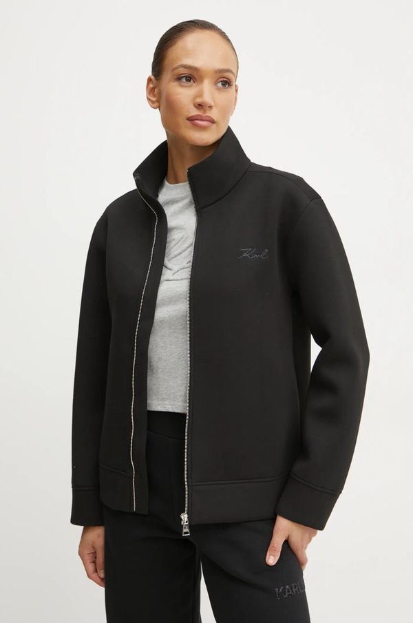 Karl Lagerfeld Dukserica Karl Lagerfeld za žene, boja: crna, bez uzorka, A1W20062
