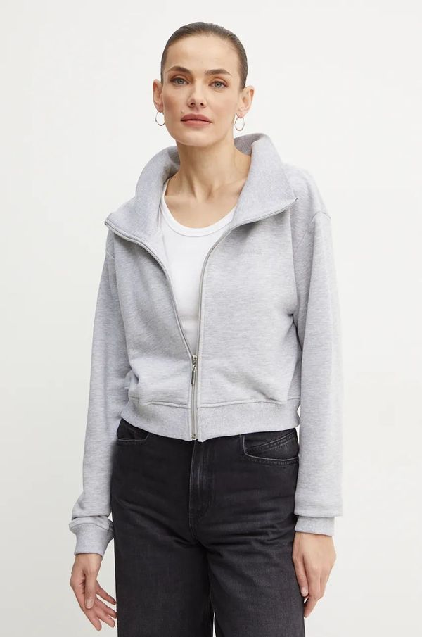 La Mania Dukserica La Mania za žene, boja: siva, bez uzorka, RIPPLE