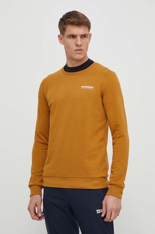 Mammut Dukserica Mammut Core boja: bež, bez uzorka