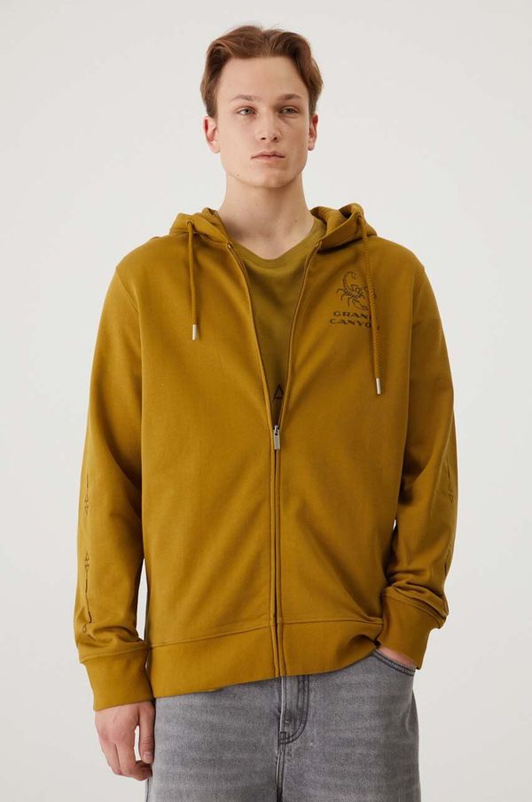 Medicine Dukserica Medicine boja: zelena, s kapuljačom, s tiskom