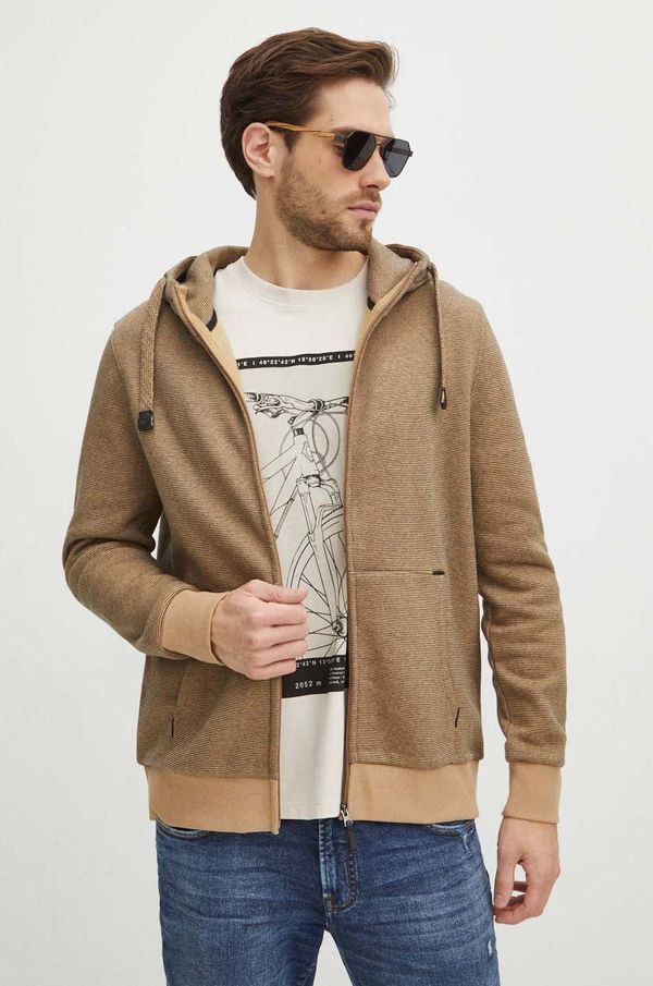 Medicine Dukserica Medicine za muškarce, boja: bež