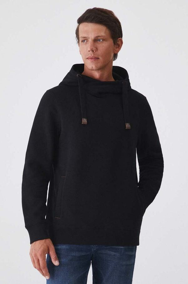 Medicine Dukserica Medicine za muškarce, boja: crna, s kapuljačom, bez uzorka