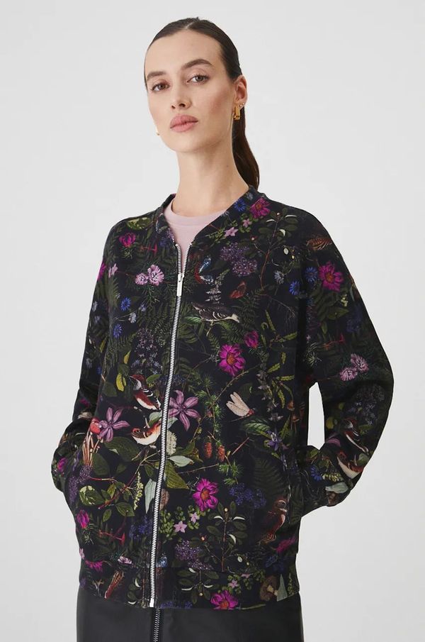 Medicine Dukserica Medicine za žene, boja: crna, s uzorkom