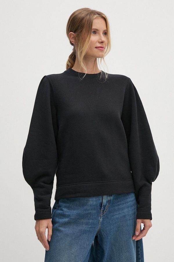 Mos Mosh Dukserica Mos Mosh za žene, boja: crna, bez uzorka, 164600