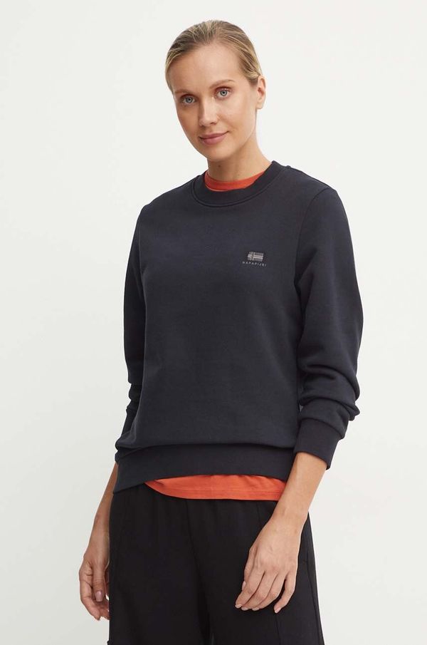 Napapijri Dukserica Napapijri B-Nina za žene, boja: crna, bez uzorka, NP0A4HC60411