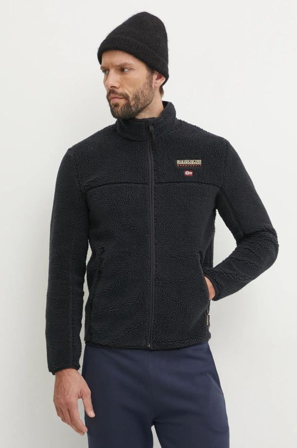 Napapijri Dukserica Napapijri T-Tynik za muškarce, boja: tamno plava, s aplikacijom, NP0A4IA90411