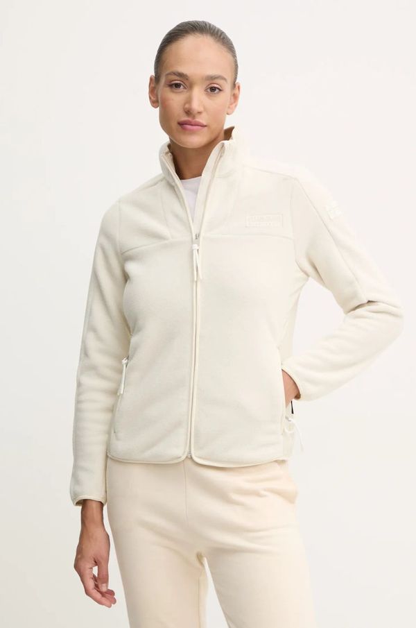 Napapijri Dukserica Napapijri Yupik 2.0 za žene, boja: bež, bez uzorka, NP0A4I55N1J1