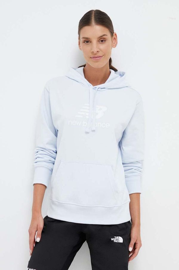 New Balance Dukserica New Balance za žene, s kapuljačom, s tiskom