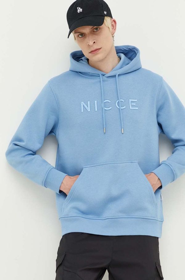 Nicce Dukserica Nicce za muškarce, s kapuljačom, s aplikacijom