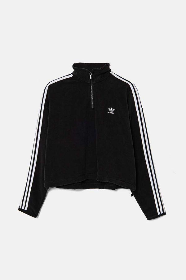 adidas Originals Dukserica od flisa adidas Originals Adicolor boja: crna, bez uzorka, IY7266