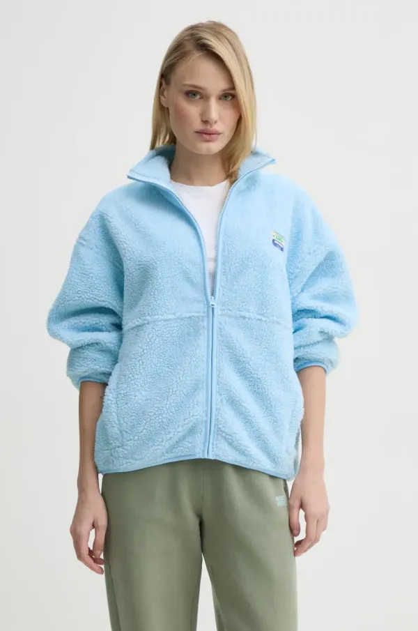 American Vintage Dukserica od flisa American Vintage bez uzorka, HOK16CE25