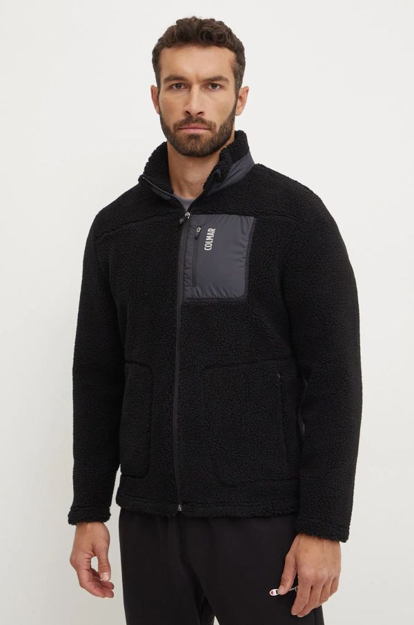 Colmar Dukserica od flisa Colmar boja: crna, s tiskom, 8336.5XY