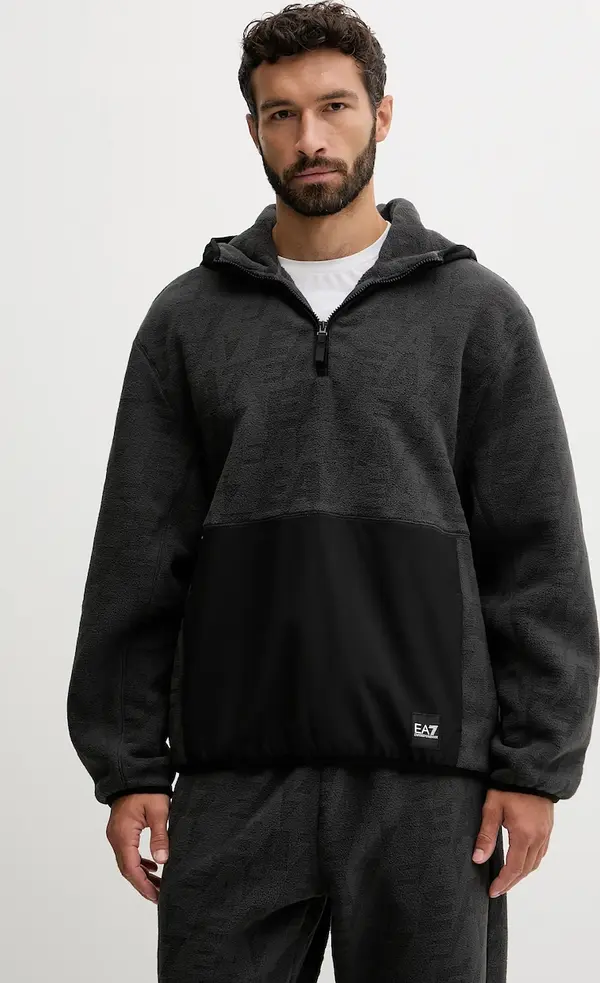 EA7 Emporio Armani Dukserica od flisa EA7 Emporio Armani