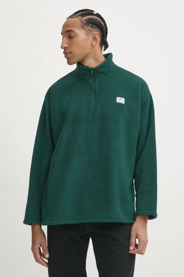 Kaotiko Dukserica od flisa Kaotiko boja: tirkizna, bez uzorka, AP035-01-G002