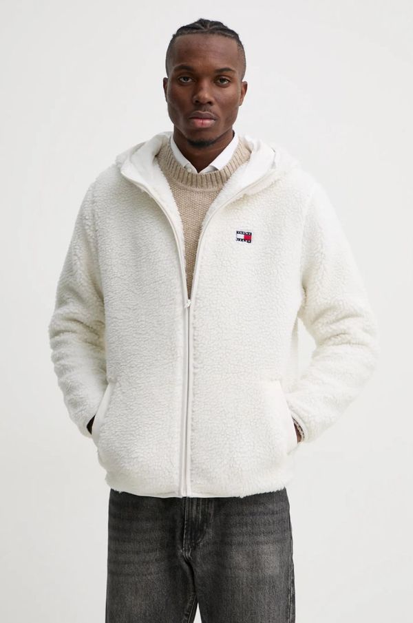 Tommy Jeans Dukserica od flisa Tommy Jeans boja: crna, DM0DM19224