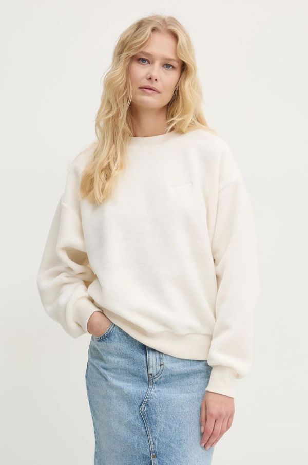 Volcom Dukserica od flisa Volcom boja: bež, bez uzorka, B4632403