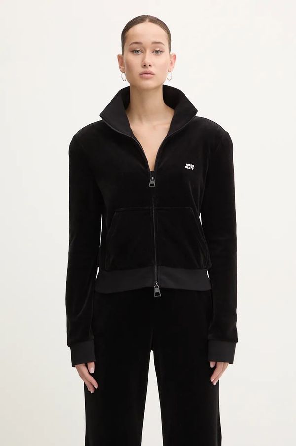 Miss Sixty Dukserica od velura Miss Sixty boja: crna, bez uzorka, 6L4WJ4440000