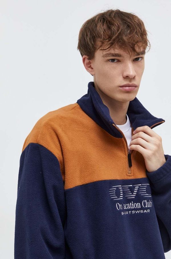 On Vacation Dukserica On Vacation boja: tamno plava, s aplikacijom