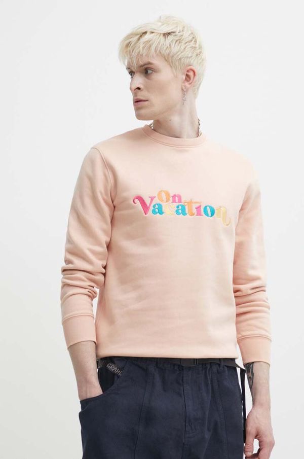 On Vacation Dukserica On Vacation Enjoy boja: narančasta, s aplikacijom, OVC LDS11