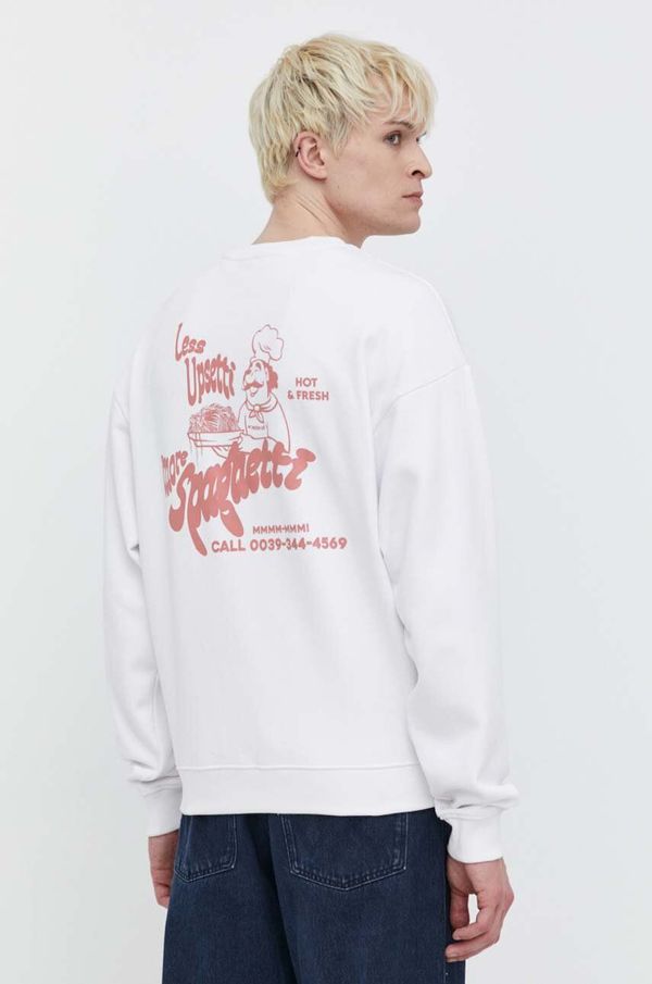 On Vacation Dukserica On Vacation Less Upsetti boja: bijela, s tiskom, OVC S31