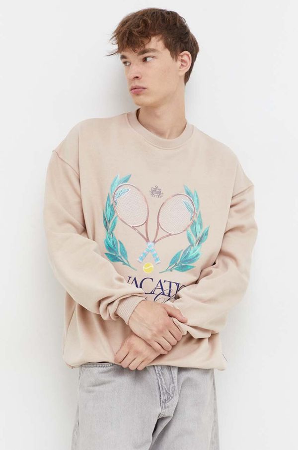 On Vacation Dukserica On Vacation za muškarce, boja: ružičasta, s uzorkom