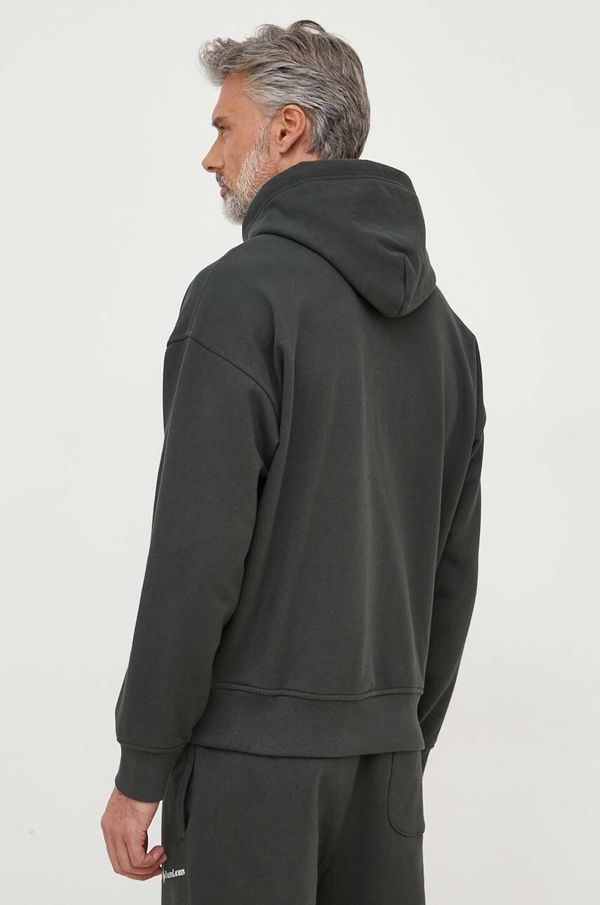 Polo Ralph Lauren Dukserica Polo Ralph Lauren za muškarce, boja: crna, s kapuljačom, s tiskom