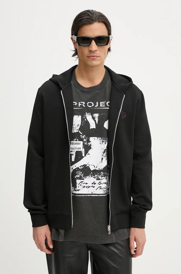 PS Paul Smith Dukserica PS Paul Smith za muškarce, boja: crna, s kapuljačom, bez uzorka, M2R.098Z.N22194