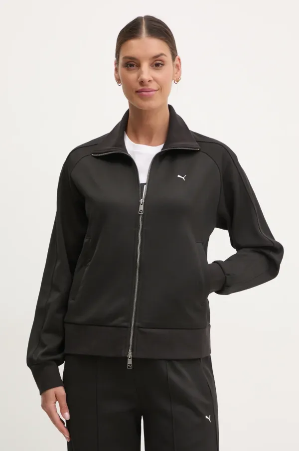 Puma Dukserica Puma za žene, boja: crna, bez uzorka, 629937