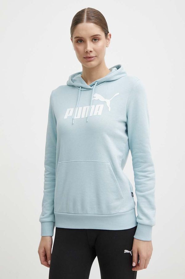 Puma Dukserica Puma za žene, s kapuljačom, s tiskom, 586797