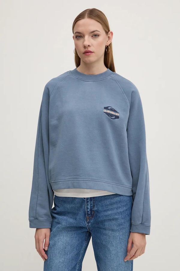 Quiksilver Dukserica Quiksilver Block Screen za žene, s aplikacijom, EQYFT04993