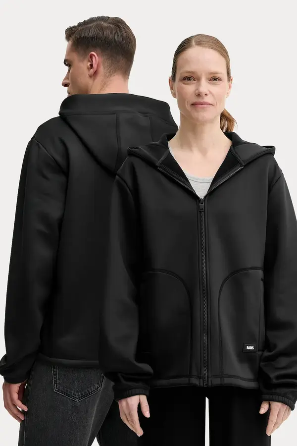 Rains Dukserica Rains Safi Fleece Hood Jacket T1