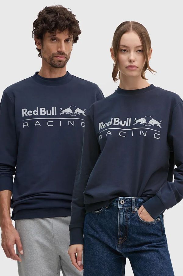 Red Bull Racing x Pepe Jeans Dukserica Red Bull Racing x Pepe Jeans boja: tamno plava, s tiskom, RU580002