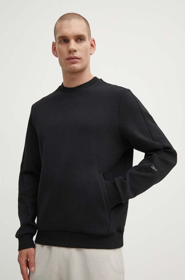 Reebok Dukserica Reebok Active Collective za muškarce, boja: crna, bez uzorka, 100075328