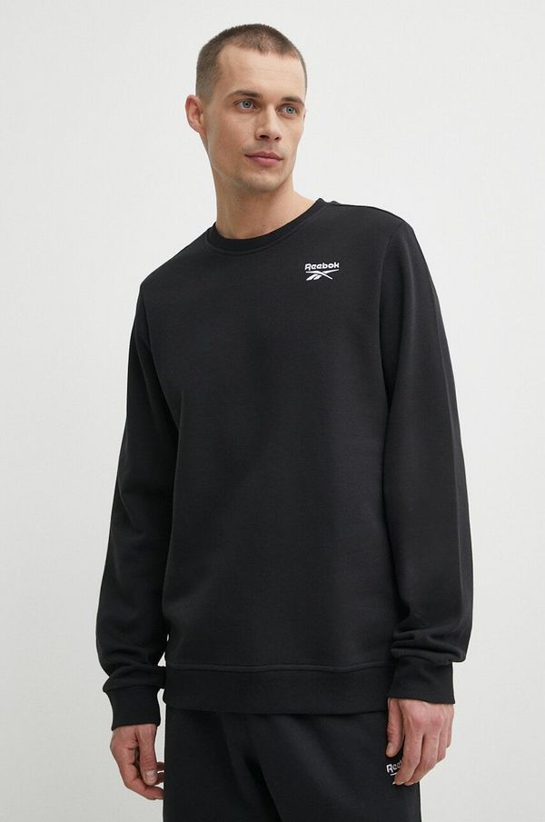 Reebok Dukserica Reebok Identity za muškarce, boja: crna, bez uzorka, 100202864