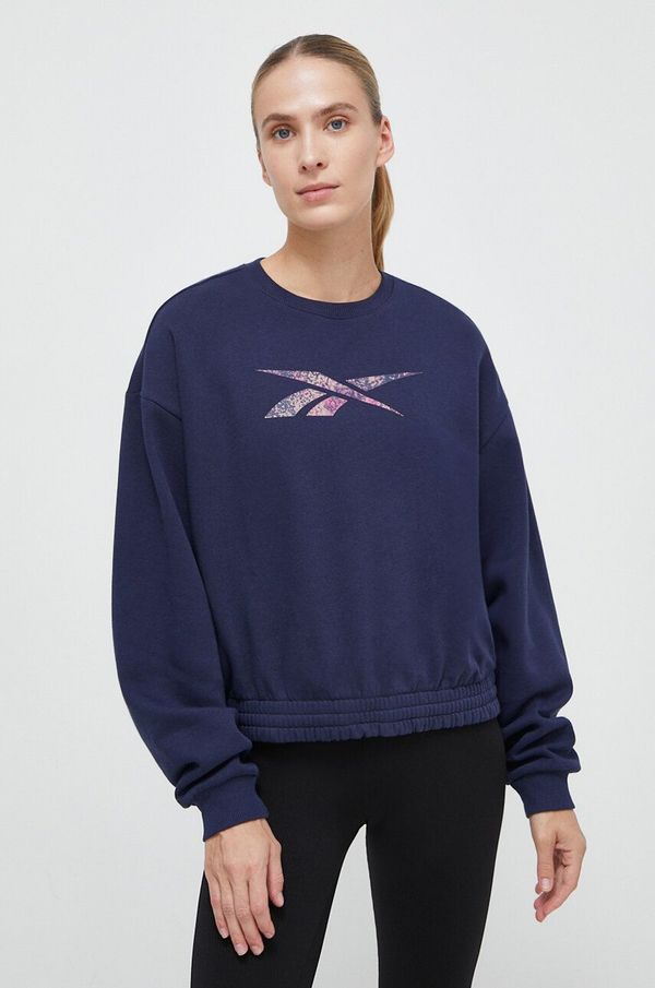 Reebok Dukserica Reebok MODERN SAFARI za žene, boja: tamno plava, s tiskom