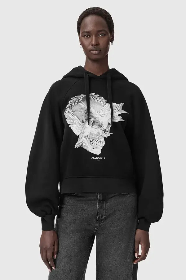 AllSaints Dukserica s pamukom AllSaints