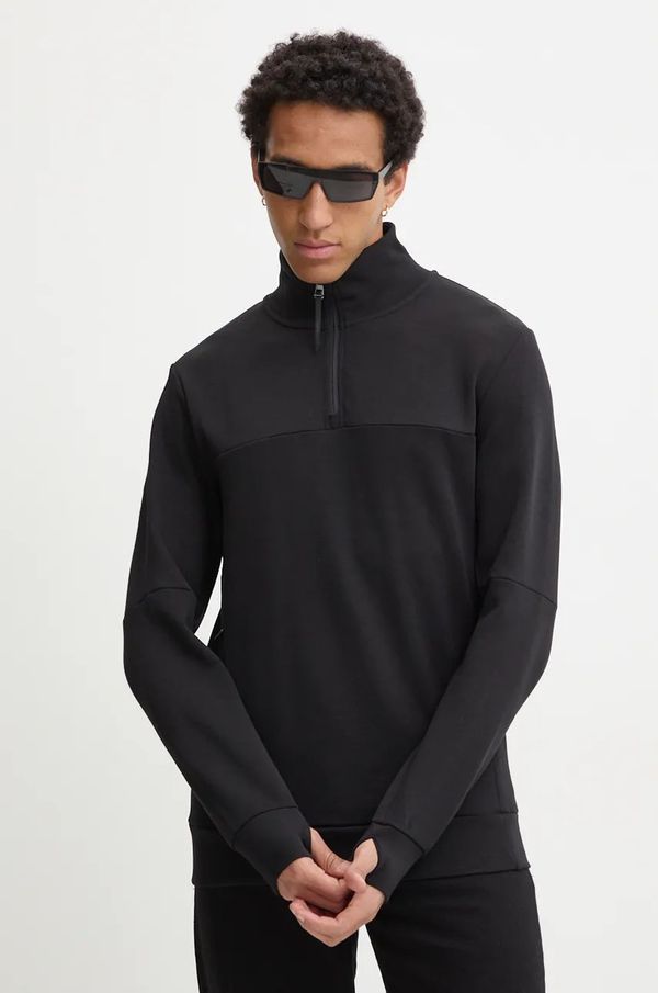 Superdry Dukserica Superdry za muškarce, boja: crna, bez uzorka, M2013961A-02A